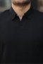 Men's Double Face Fabric Polo Neck Oversize Sweatshirt - 3