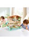 Tigers’ Jungle House | Two-Level Wooden Dollhouse Play Set | Eco-Friendly Materials | Encoura - 3