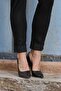 26028 Women's Long Sleeve Printed Sports 2-Piece Set-Black - 3