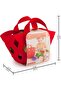 Toddler Vegetable Basket | Soft Vegetable Shopping Basket, Toy Grocery Food Playset Includes Ca - 6
