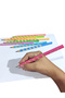 Jumbo Right-Handed Left-Handed Grip Pen Ellipse Indented Triangle Pencil My First Pen - Green - 2