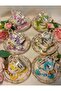 Porcelain Hand Painted Coffee Cup Set