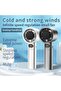 Mini Portable Fan Powerful Handheld Fan, 120 Speeds Infinitely Variable Speed Personal Small Rechargeable Hand Fan for Adults & Kids Travel (Gray) - 2