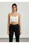 Women's Rope Strap Ribbed Padded Bustier