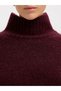 Pullover mit hohem Kragen Wollmix - 5