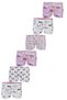 Tutku-Girls' Elastane Printed Shorts Boxer 9-Pack - 4