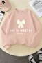 3 Yarn Combed Cotton She Is Worthy Printed Unisex Children's Sweat