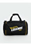Vizyon New Season Black Printed Men's Sports Bag