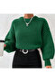 BALLOON SLEEVE WOMEN'S SWEATER - 6