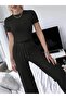 Winter Shardonlu Black Baggy Oversized Plus Size Quality Loose Fit Stretchy Comfortable Fabric Sweatpants0025 - 5