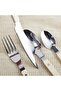 Zahra 24-Pc Stainless Steel Cutlery Set – Premium Flatware Set for Dining, Parties & Restaurants - 3