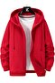 Hooded Unisex Zippered Sweatshirt / Cardigan