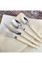 Zahra 24-Pc Stainless Steel Cutlery Set – Premium Flatware Set for Dining, Parties & Restaurants