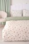 Blush Single Summer Cotton Duvet Cover Set - 2