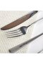 Shams 24-Pc Stainless Steel Cutlery Set – Premium Forks, Knives & Spoons, Serves 6, Elegant Design - 6