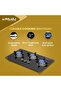 3 Burner Dual Hob Top Gas Cooktop – Toughened Glass Automatic Gas Stove with Brass Burners - 5
