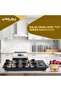 4 BURNER DUAL HOB TOP GAS COOKTOP - 2