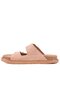 - Sand Color Genuine Nubuck Leather Women's Slippers 26125B2312395 - 3