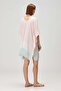 Lotus Cotton Voile Kaftan Pink - 4
