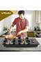 4 BURNER DUAL HOB TOP GAS COOKTOP - 7