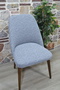 Battal Large Oval Chair Cover Jacquard - 6