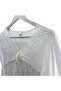 Women's Cotton Comfortable Lace Long Sleeve Nightgown - 2