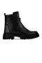 Videy Women's Genuine Leather Zipper Detailed Boots 4143