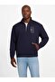 Harris Men's Navy Blue Sweatshirt M5Bq18K0552-G7V2 - 8