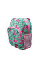 Kindergarten Nursery Flamingo Girl's Backpack with Water Bottle Compartment and 2 Compartments 124 - 3