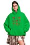 3-Ply Combed Cotton Ribbed Printed Unisex Hooded Sweatshirt