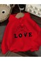 Women's Romantic Slogan Hoodie