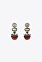 Flower earrings - 2