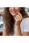 Adjustable Design Women's Ring – Silver Color Steel, Zircon Stone, Stylish and Durable - 4