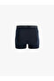Printed Elastic Basic Cotton 3-Piece Boxer Set - 4