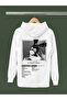 Ariana Grande Printed Cotton Long Sleeve Ribbed 3-Ply Hooded Sweatshirt