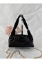 Women's Shoulder and Strap Bag – Stylish Model with Chain Detail, Suitable for Daily & Night Use