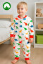 Girls Boys Thick Fiber Filled 1.5 Tog Cotton Patterned Sleeping Bag