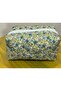 Quilted, Floral, Makeup Bag, Cosmetic Bag, Organizer, Zippered, Travel - 6