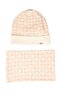 Women's Scarf Beanie Set - 2