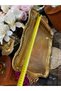 Esterhomedecor Medium Size Original Italian Rosewood Tray for 6 People Gold Antique Model 40*30cm - 7