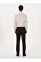 Brown Slim Fit Classic Trousers 50318985-Vr029 - 4
