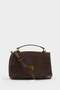 Women's Faux Leather Shoulder Bag F1574Axns