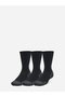 Performance Tech Unisex Black 3-Piece Socks