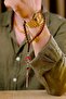 Ayyıldız Design Çeşm-I Bulbul Motif Honey Color Fire-I Amber Prayer Beads - 2