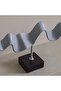 Stark Aluminium Leaf Sculpture – Modern Elegant Decorative Art for Home, Office & Garden - 3