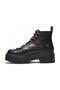 Tb0A27Yz Stone Street Mid Lace up Boot Black Women's Boots - 3