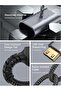 Mini HDMI to HDMI Adapter, Mini HDMI Male to HDMI Female Cable with 4K 60Hz HDR 3D 18Gbps Dolb - 7