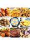 3-Pack Reusable Silicone Air Fryer Liners, Nonstick Parchment for Baking Oven - 4