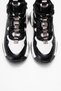 Clara Black and White Zippered and Lace-Up Women's Sports Boots - 2