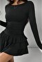 Ruffled Tiered Mini Dress